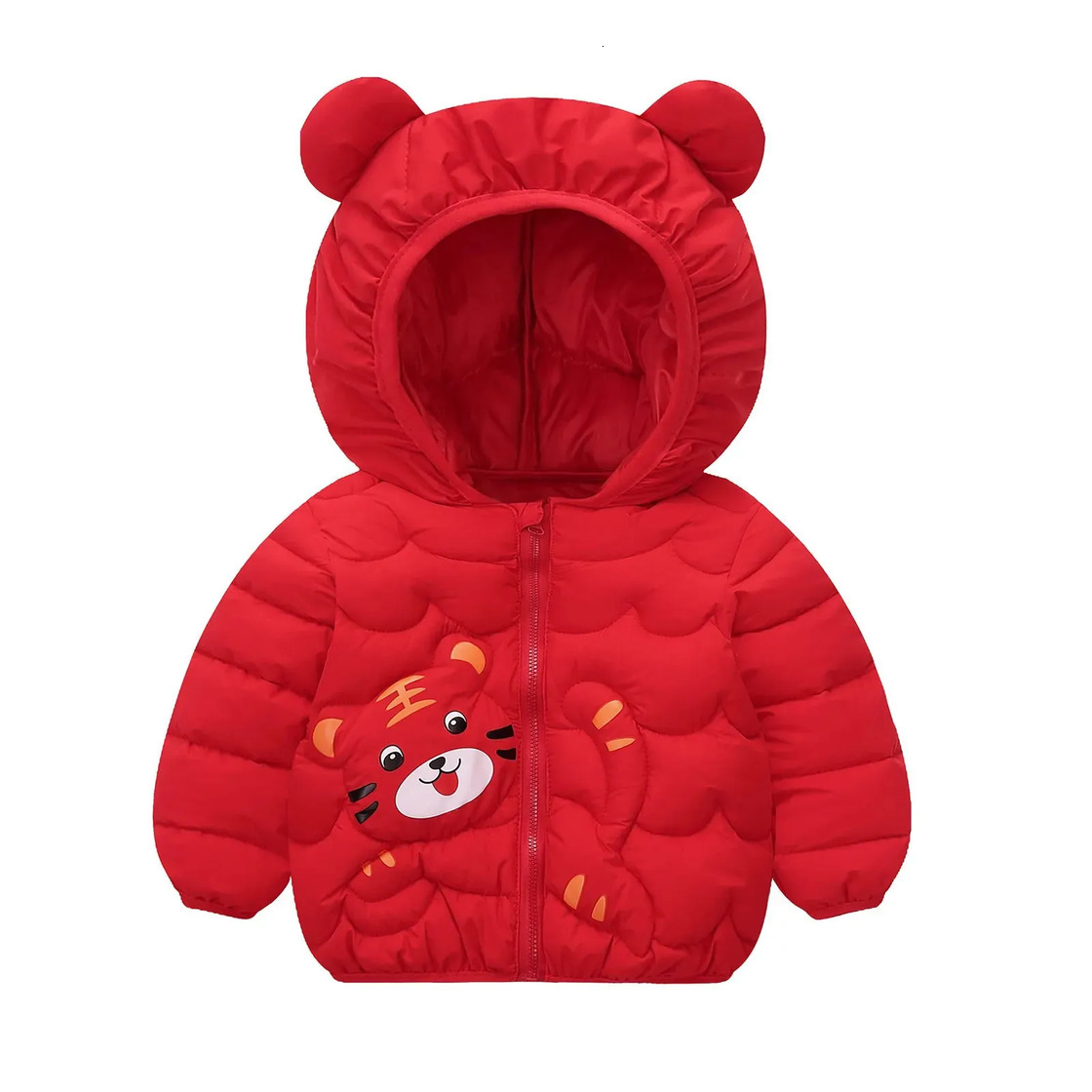 Cute Baby Girls Winter Clothes perfume Kids Light Down Coats With Ear Hoodie Spring Girl Jacket Toddler Children Clothing For Boys cologne Coat 002