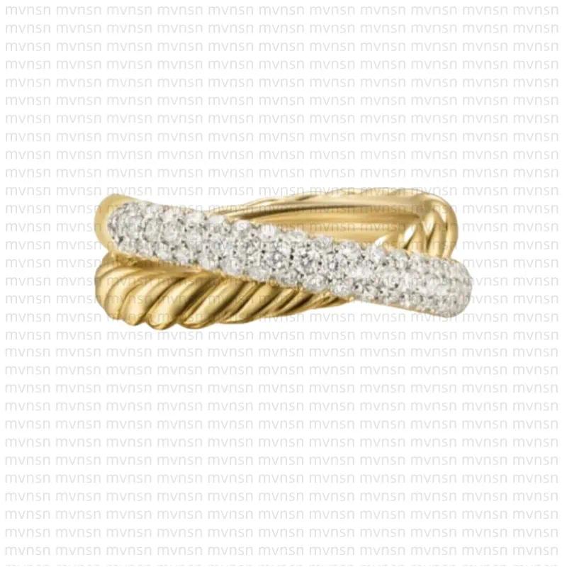 bague bijoux designer pour femmes bagues de mariage homme fiançailles bague en or diamant luxe bijoux station câble collection vintage ethnique b