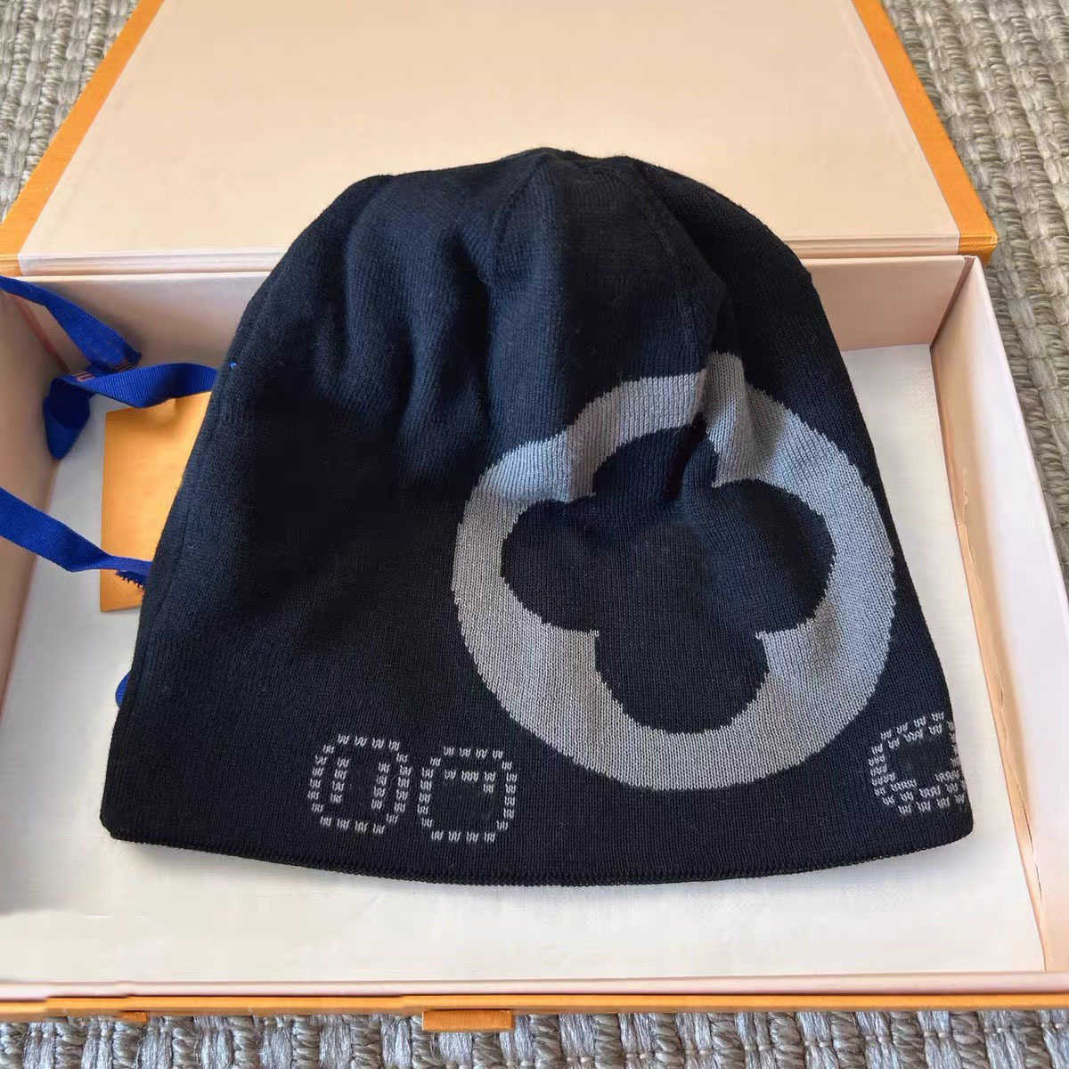 for beanie women hat With Thick knitted letter new model warm casual simple styles wool solid S260623