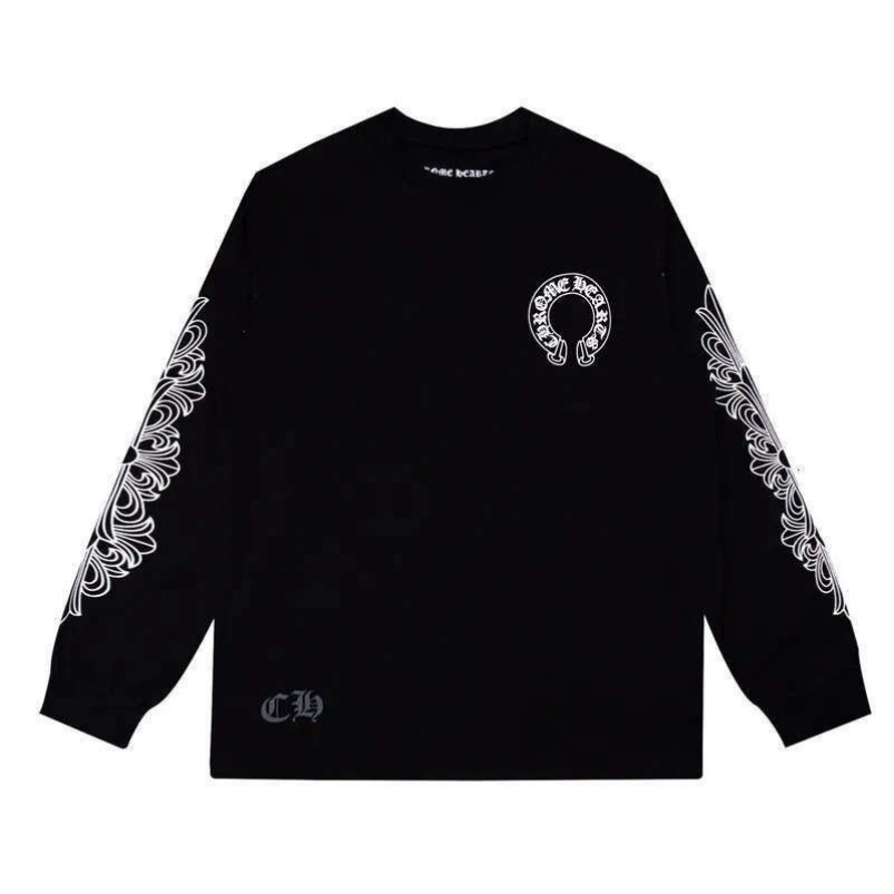 Chrome long sleeve Chrome designer luxury men hoodies Chrome sweatshirts for women 2025 trendy brand simple sanskrit Chrome 36d