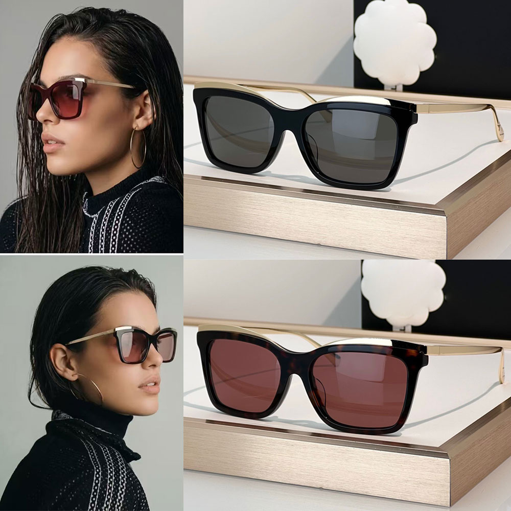 New Womens Butterfly Sunglasses luxury designer mens sunglasses 4301 elegant squared acetate frame y2k brand sunglasses stylish designe accessories