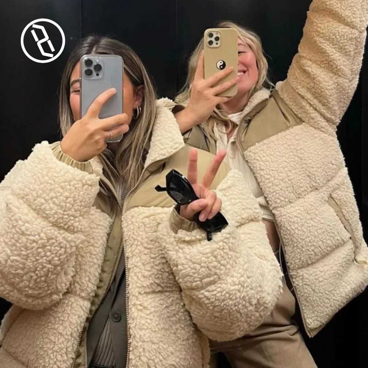Jackets Womens Winter Jacket Women Shearling Outerwear Female Fur Coat Men Warm Thickened Lamb Puffer S260623