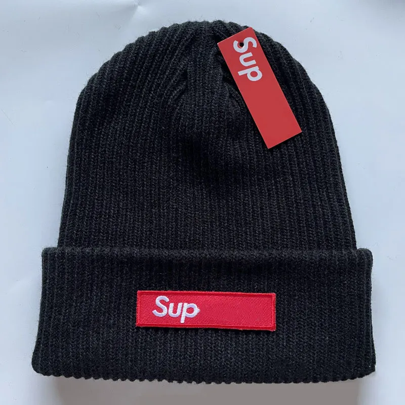 Luxury Designer Cashmere Cotton Knitted Elastic Beanie Soft Casual Street Sport Skull Cap Couple Hat For Men Women