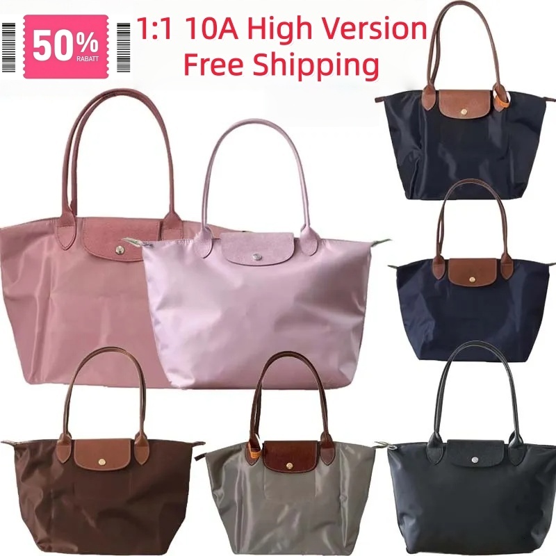 Premium Quality Designer Waterproof Beach Women Nylon Shoulder Classic Weekend Shopping Canvas Large Tote Bag