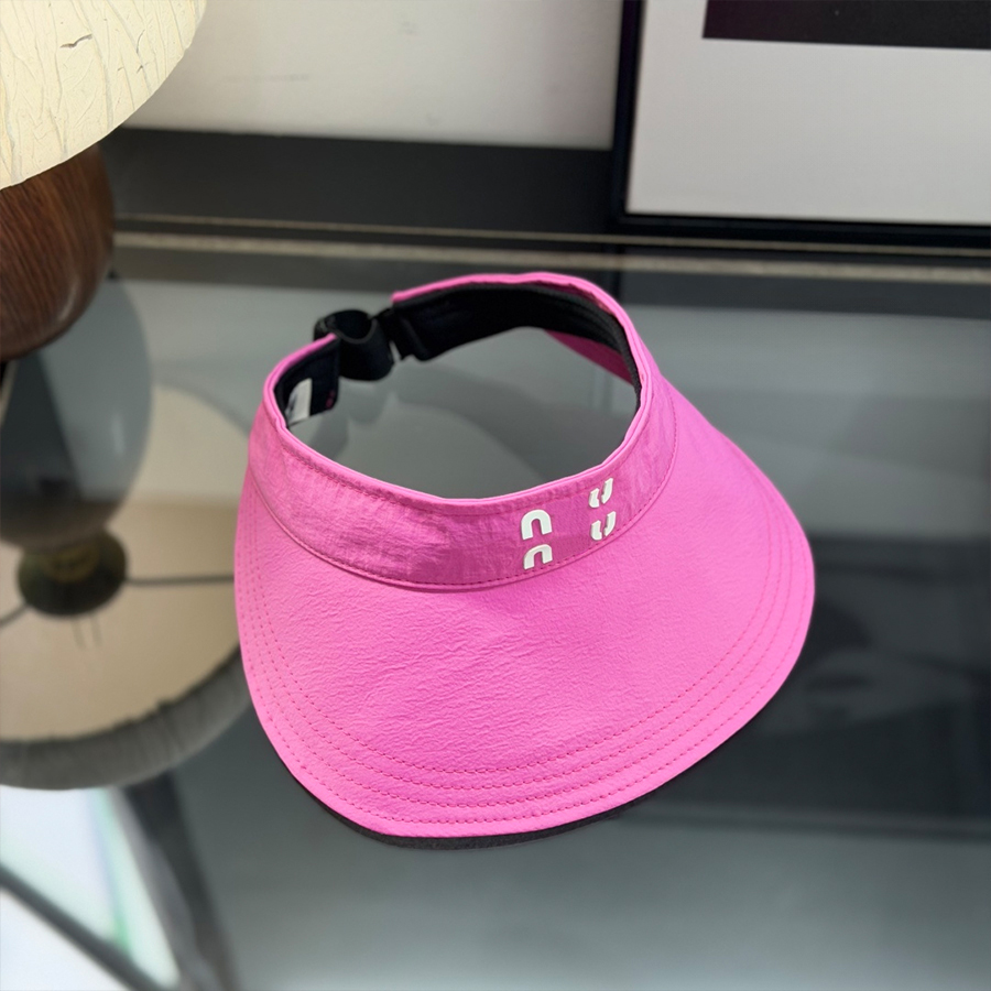 Designer Visors Hat Women Luxury Hollow Sun Hat Outdoor Leisure Hat Men Leisure Hat Adjustable Sun Hat Fashionable Sun Hat Daily Wear