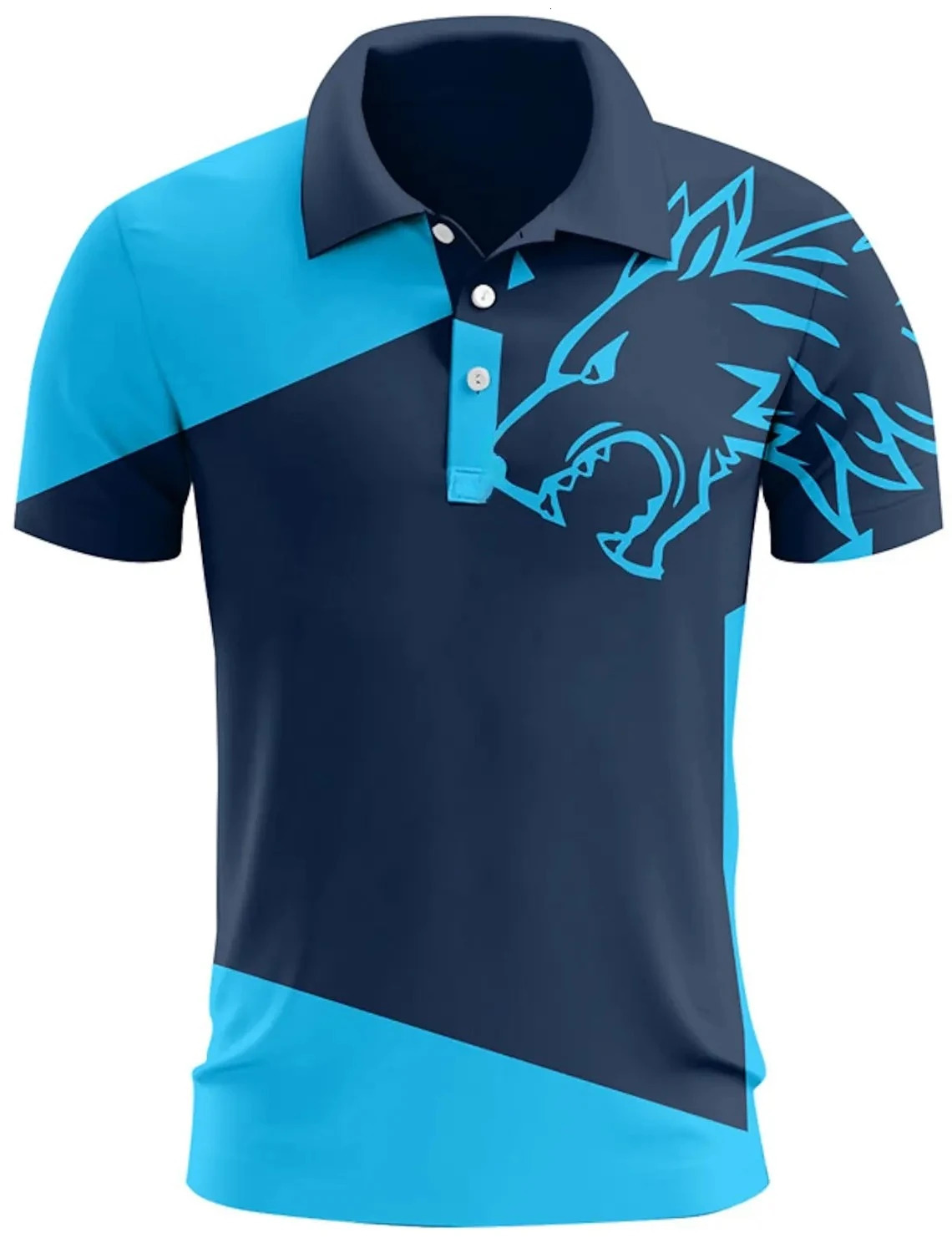 Mens Polo Shirt Golf Shirt Button Up Breathable Quick Dry Moisture Wicking Short Sleeve Mans Clothes Summer Tennis Sportswear 260623