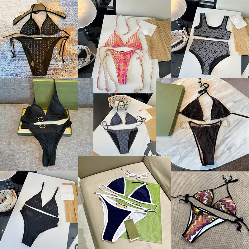 Holiday Essentials Designer Bikini Sets Womens Swimwears Sexy swimsuit One Piece Tankinis Luxury Beach Pool Party-image-1112115269