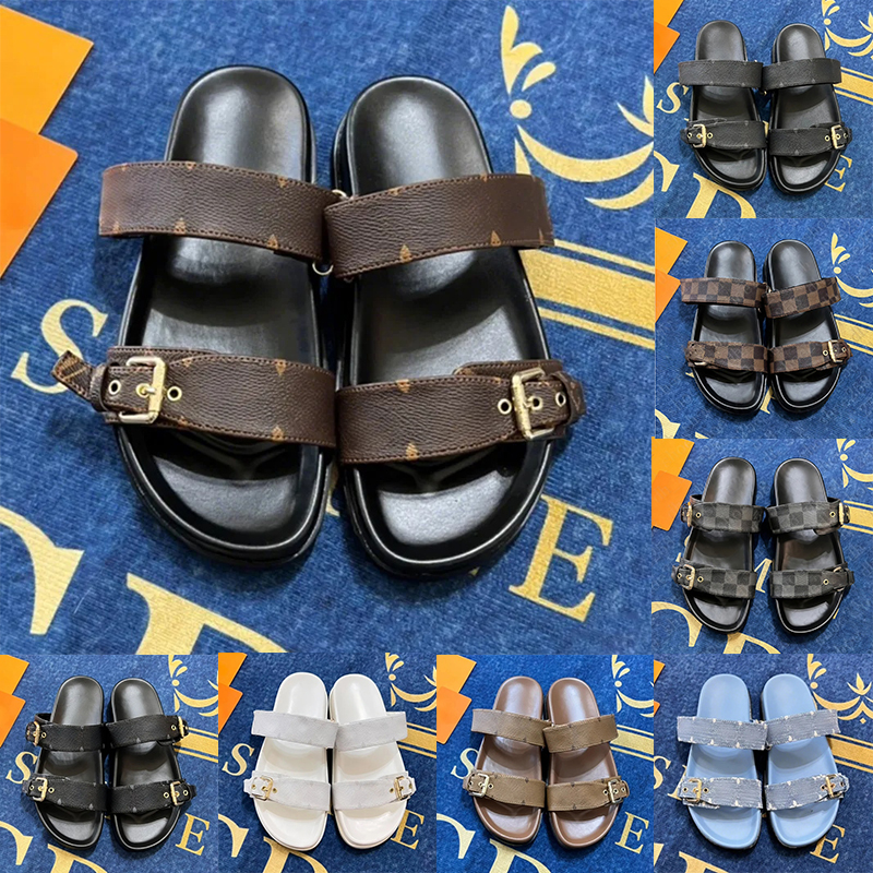 Free Shipping Designer sandals slides clogs heels slippers brown sliders clog shoes for mens womens sandal sandles platform sandale Flip Flops top