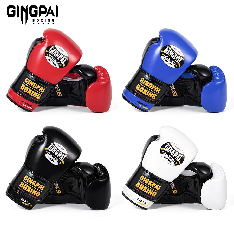 10121416oz Boxing Gloves Professional Adult Sanda Muay Thai Fighting Gloves Men and Women Training Sandbag Free Fight MMA 260623