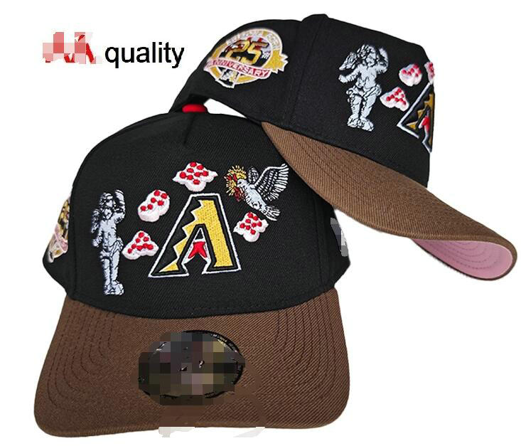 2026 Designer Diamondbacks hat 2025 World Series Champions Baseball cap Fashion Ball Hats Snapbacks street Casual Outdoor Caps Bucket Beanies Fitted
