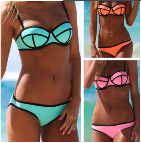 Nuovo modello di costume da bagno bikini con cerniera per donna, costumi da bagno sexy multicolori