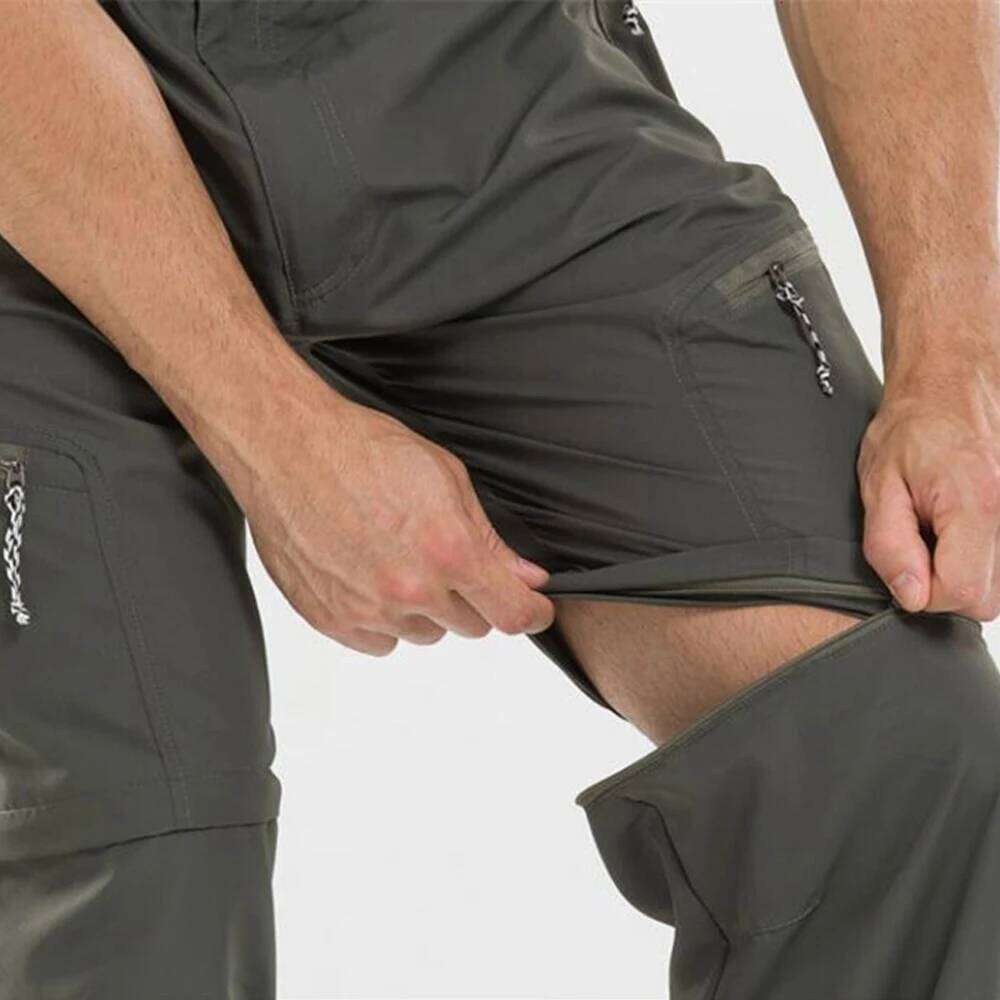 Casual Quick Dry Men Summer Detachable Trousers Mens Outdoors Sports Breathable Waterproof Militarmy Cargo Run Short Pants W260624