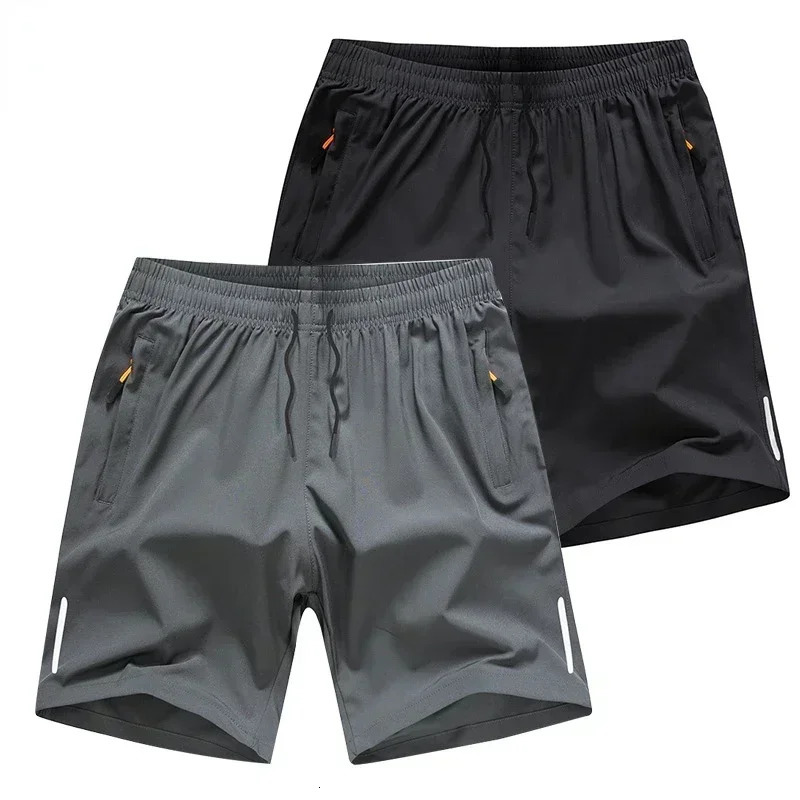 Pantaloncini casual estivi da uomo Pantaloncini da spiaggia traspiranti seta di ghiaccio Comodi pantaloni sportivi da basket fitness Pantaloncini da