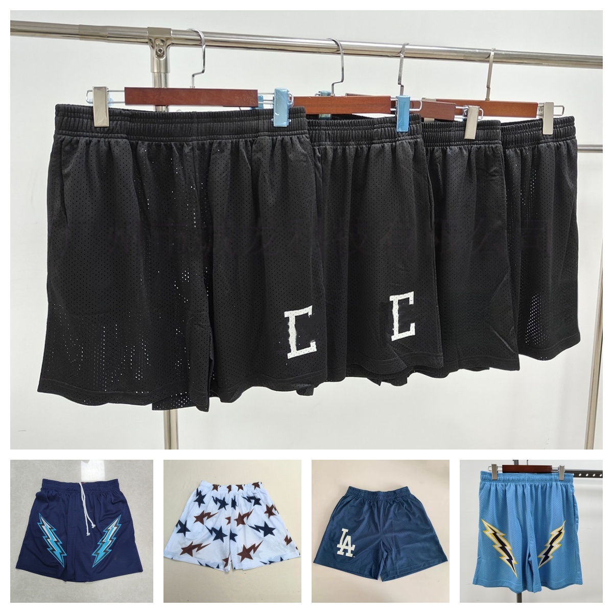 designer shorts men mesh Ees shorts swim shorts Quick Dry basic basketball soccer jersey High quality Sport short Pants Gym Casual Joggers Classi
