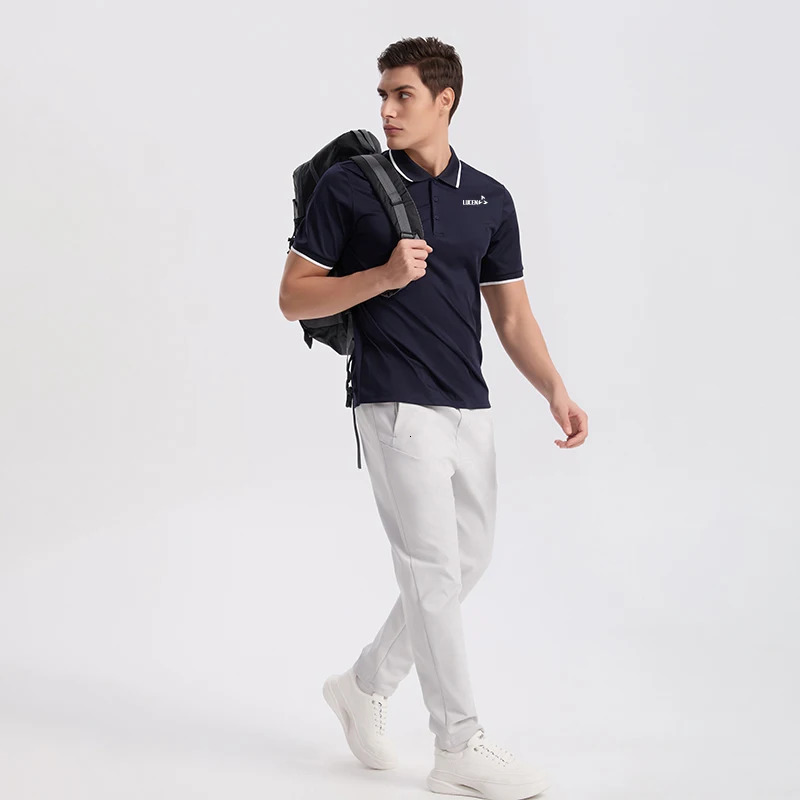 LUCEN Summer Style High-Quality Outdoor Sports Golf Polo Shirt Running Fitness Leisure Short-Sleeved T-Shirt Tops POLO Tees 260623