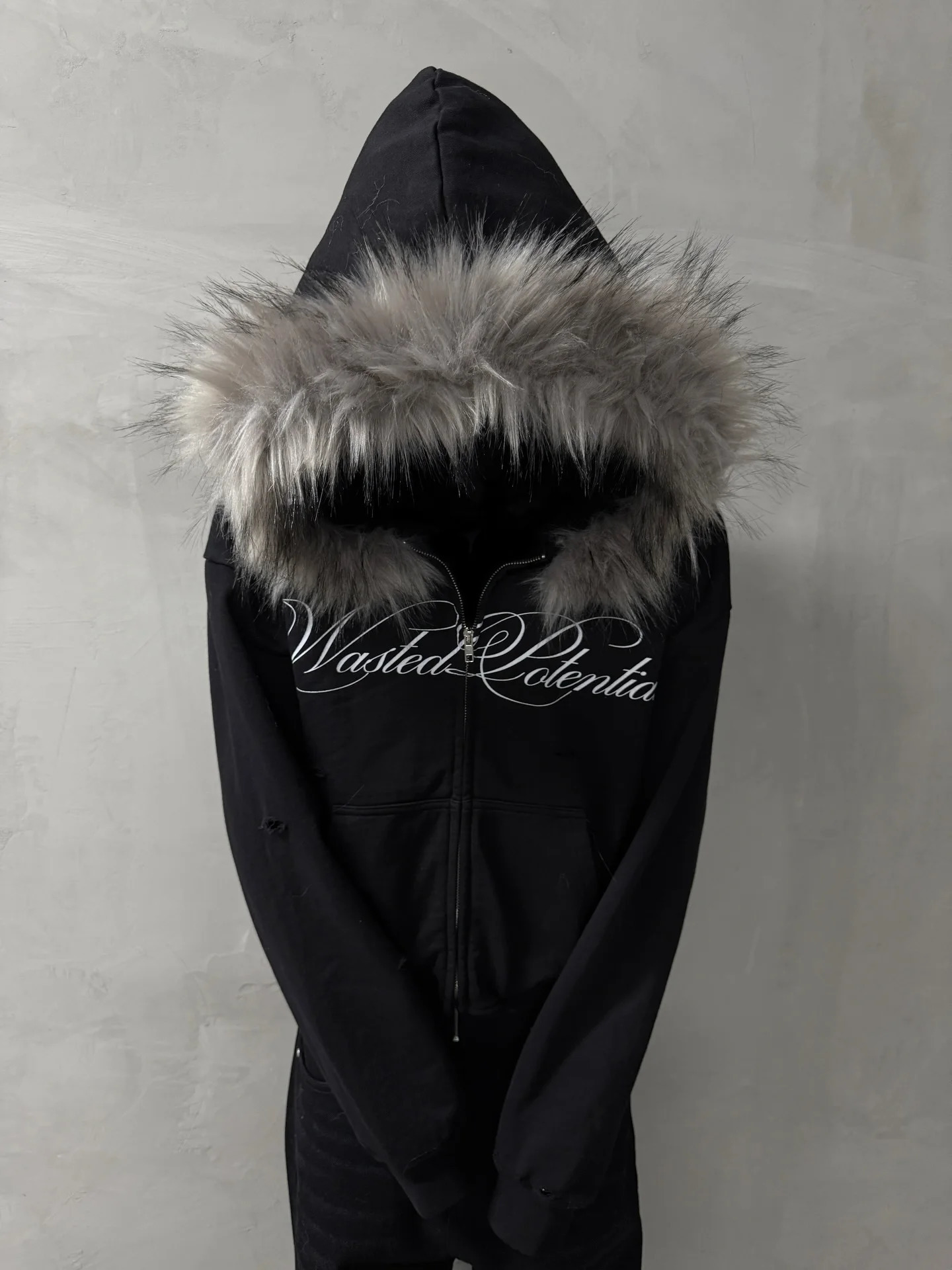 Y2K Vintage Wool Hoodies Harajuku Hip Hop Letter Print Long Sleeve Coats Hooded Fashion Sweatshirt Men Women Streetwear 260615