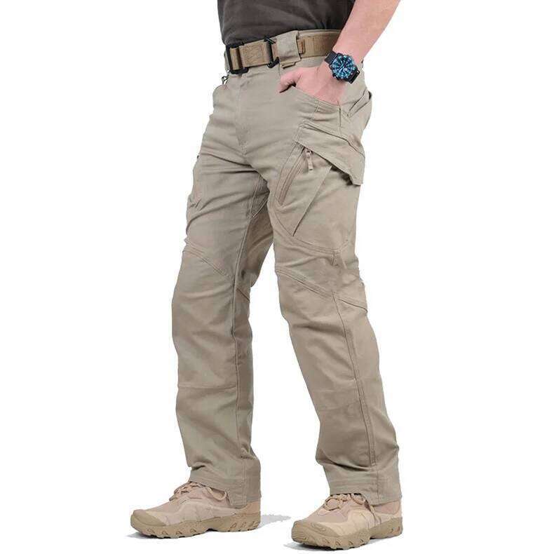 Men's Cargo Classic Outdoor Hiking Trekking Men Tactical Joggers Pants Military Multi Pocket Trousers W260624