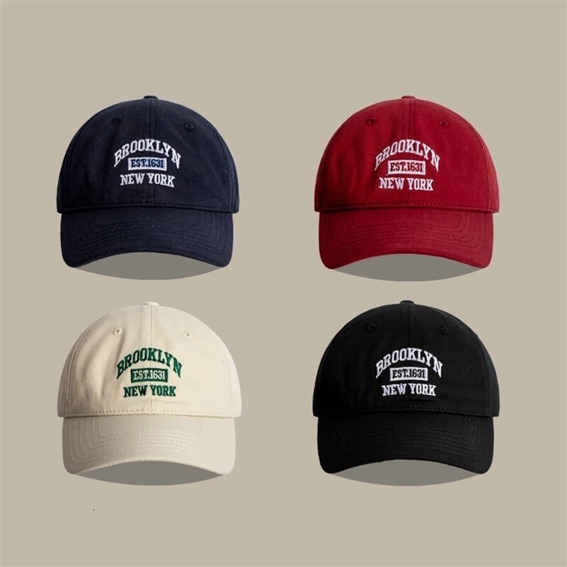 Letter Embroidered Baseball Cap for Women Spring Summer Outdoor Sunscreen Unisex Hat Sports Casual Men Hip Hop Hat260611ww