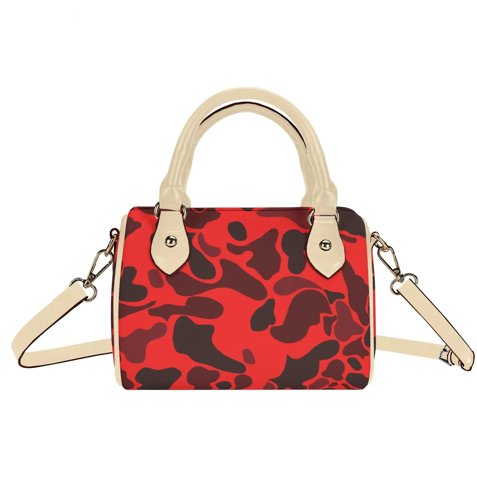 High Quality Boston Pillow Bag Custom pink Camo Ladies Crossbody Waterproof Womens Handbag Cloud Pu Leather Purse 260623