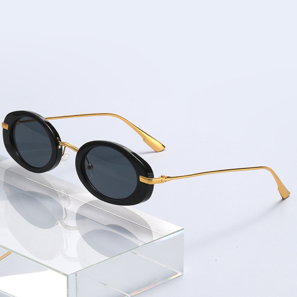 High Street Outdoor Elite Sunglasse World Cup Football 2026 Retro High-End UV Protection Glasseser New Fashion Oval Frame Sunglasses European And Am