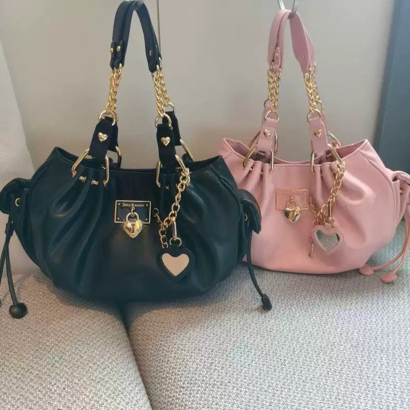 juicy coutures bag designer Luxury Shoulder Y2K Women juicy bag Vintage Retro Chic Embroidery Velvet Bag Ladies High Capacity Handbags tote bag
