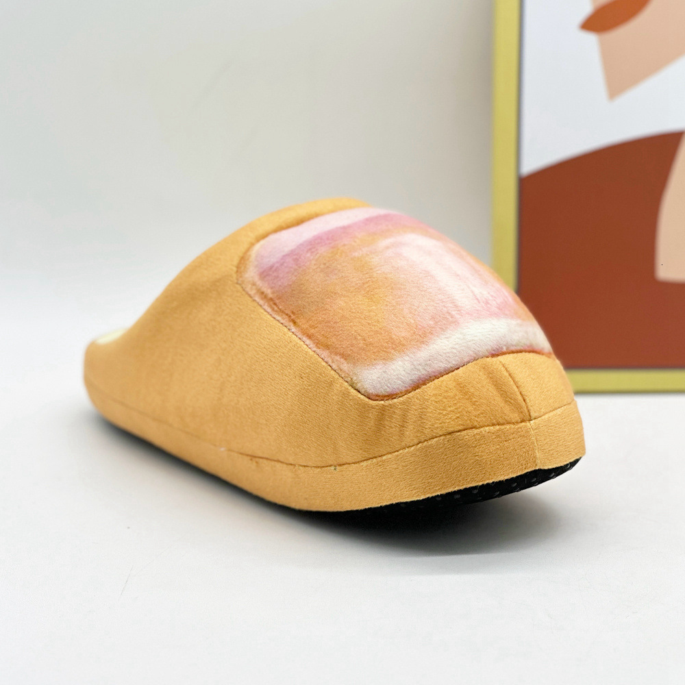 Designer shoe Cute Thickened Toe Cotton Autumn Winter Indoor Home Thick Sole Warm Maternity Couple Slippers Wholesale