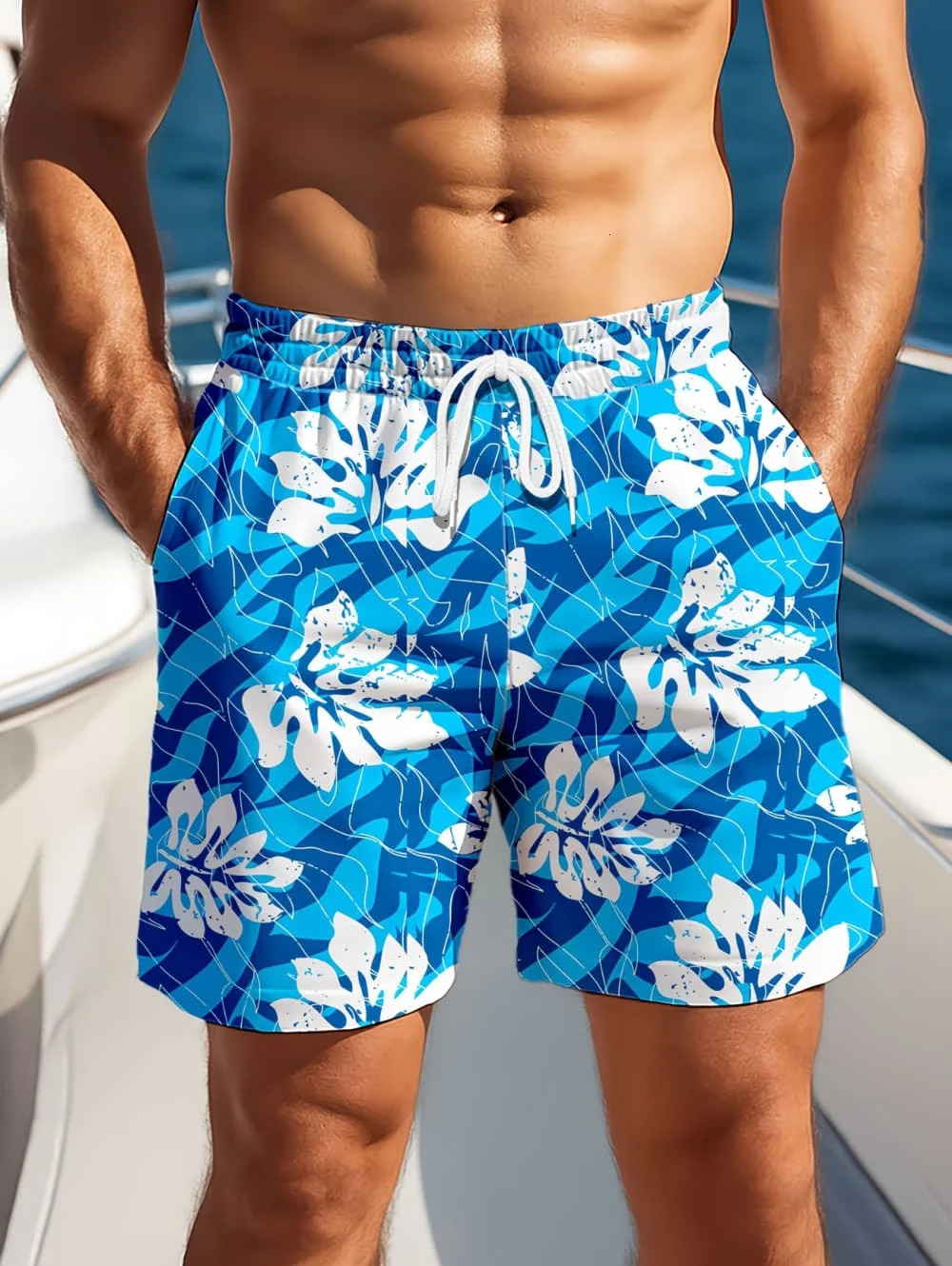 2026 Mens Summer Short Beach Vacation Hawaiian 3D Printed Shorts Men Y2k Graphic Pants Male Breathable Swim Loose 260624