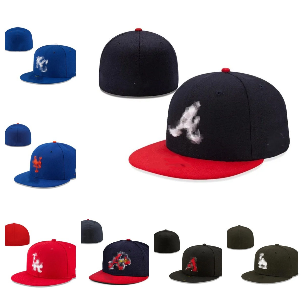 designer Fitted hats Snapback classical hat basketball Caps All Team man woman Outdoor Sport Embroidery Cotton flat Closed sun cap mix color high qu