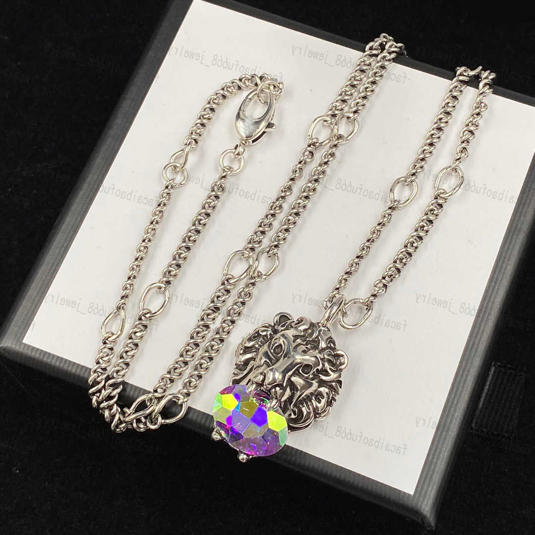 necklace Designer Lion Crystal classic elements fashion necklace personality trend Give the best gifts to family friends lovers or yourself D260624