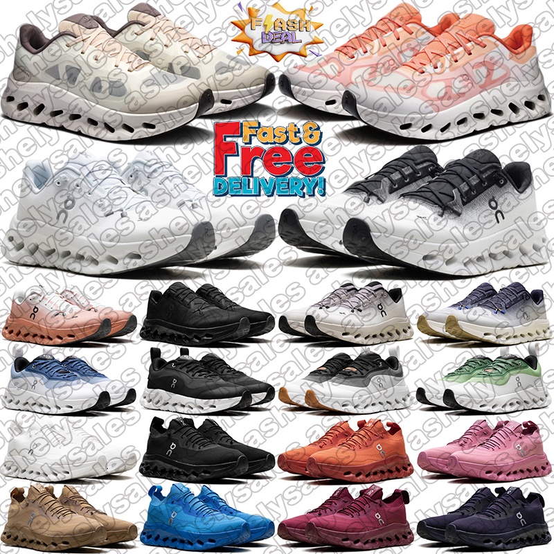 Free Shipping ons Designer cloud Sneakers Running Shoes for Mens Women Trainers Black White Pearl Glacier Pink Breathable Tennis Shoes Outdoor Sp