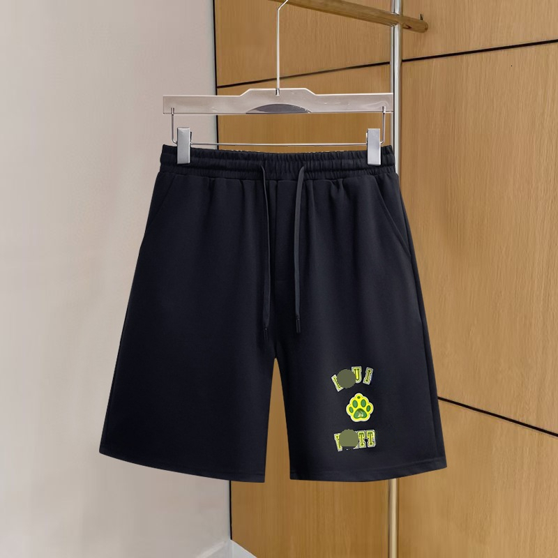 Fashion 2026 New Trendy Men Comfortable ventilation Rhinestone Graphic Summer Loose Fit Campus Fashion Shorts Casual
