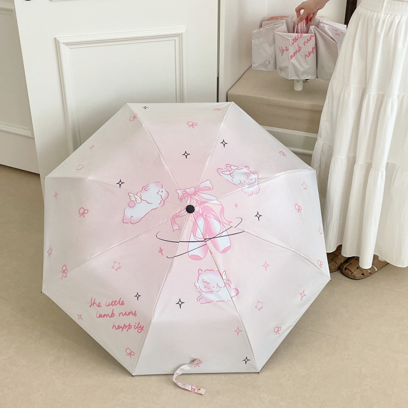 3 color classic designer fashion letter UV Umbrella Luxury Vintage outdoors Portable automatic Triple folding Sun Umbrella Dual Use Umbrellas dus-image-1095984926