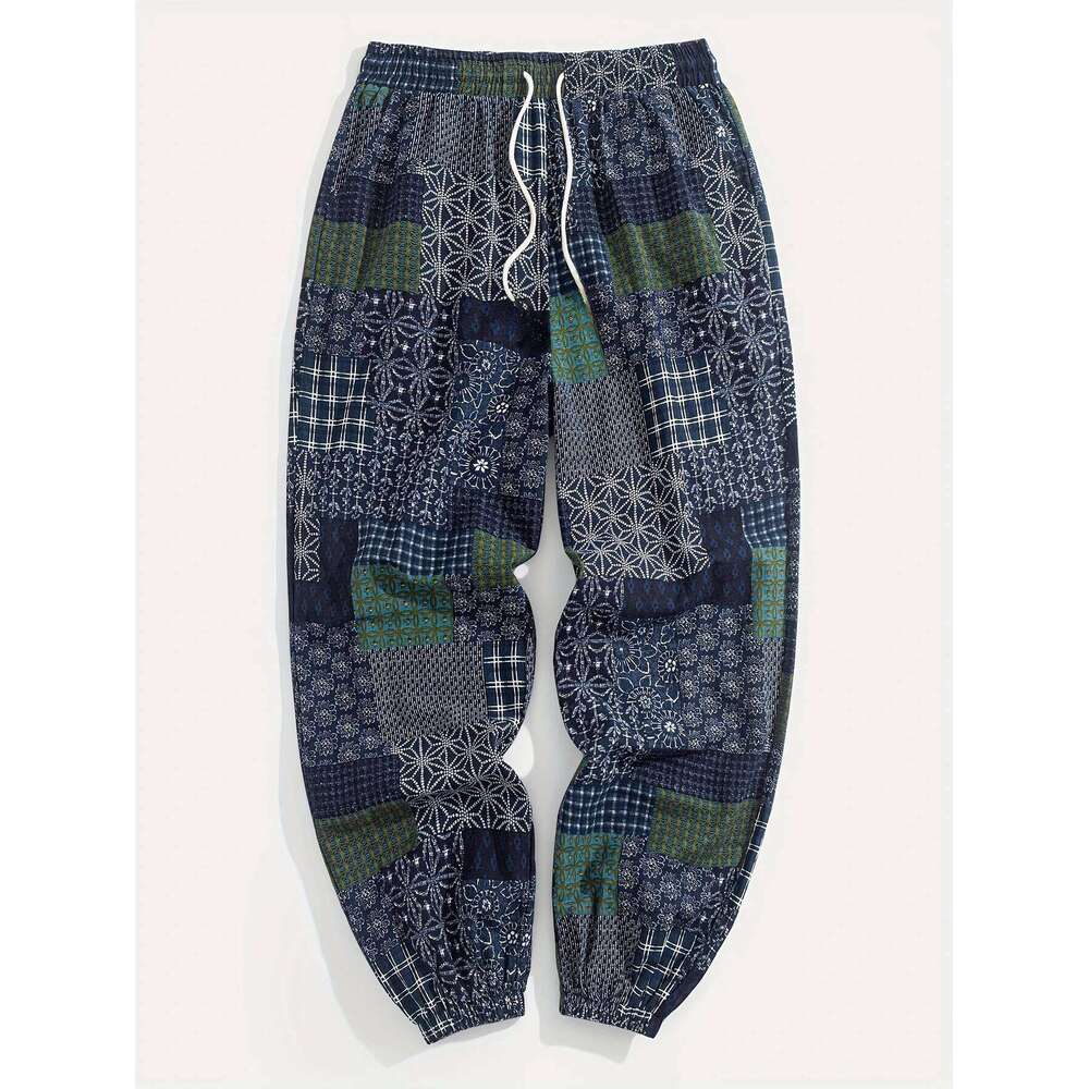 Summer Hot Selling Fashion New Ethnic Style Leisure Sports Vacation Quick Drying Street Wear Men's Pants Large Size W260624