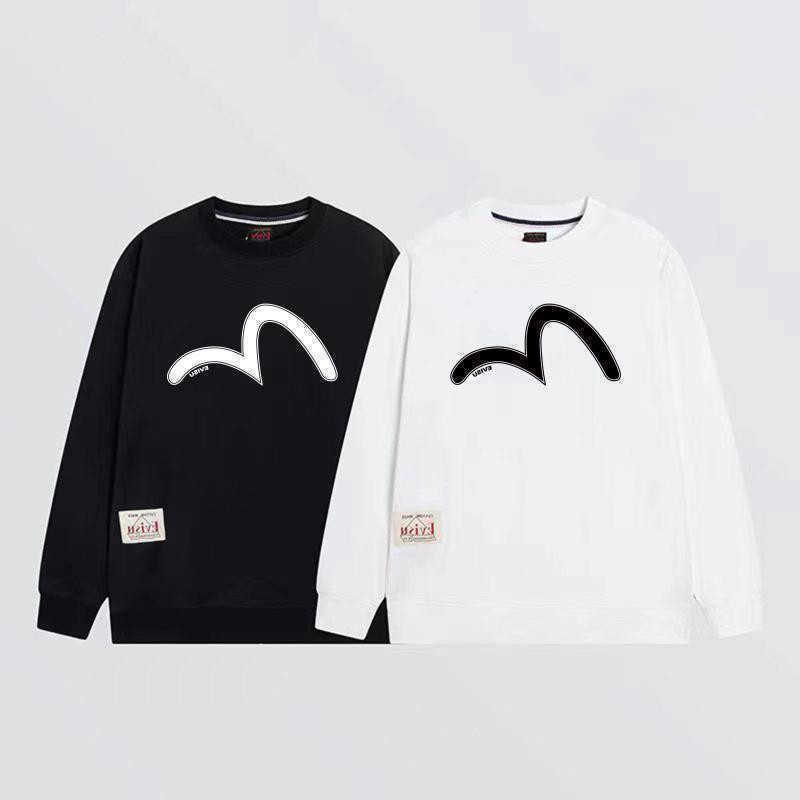 Hoodies Mens Sweatshirts Autumn and Winter New Printed Womens Pullover Loose Long Slve L26623