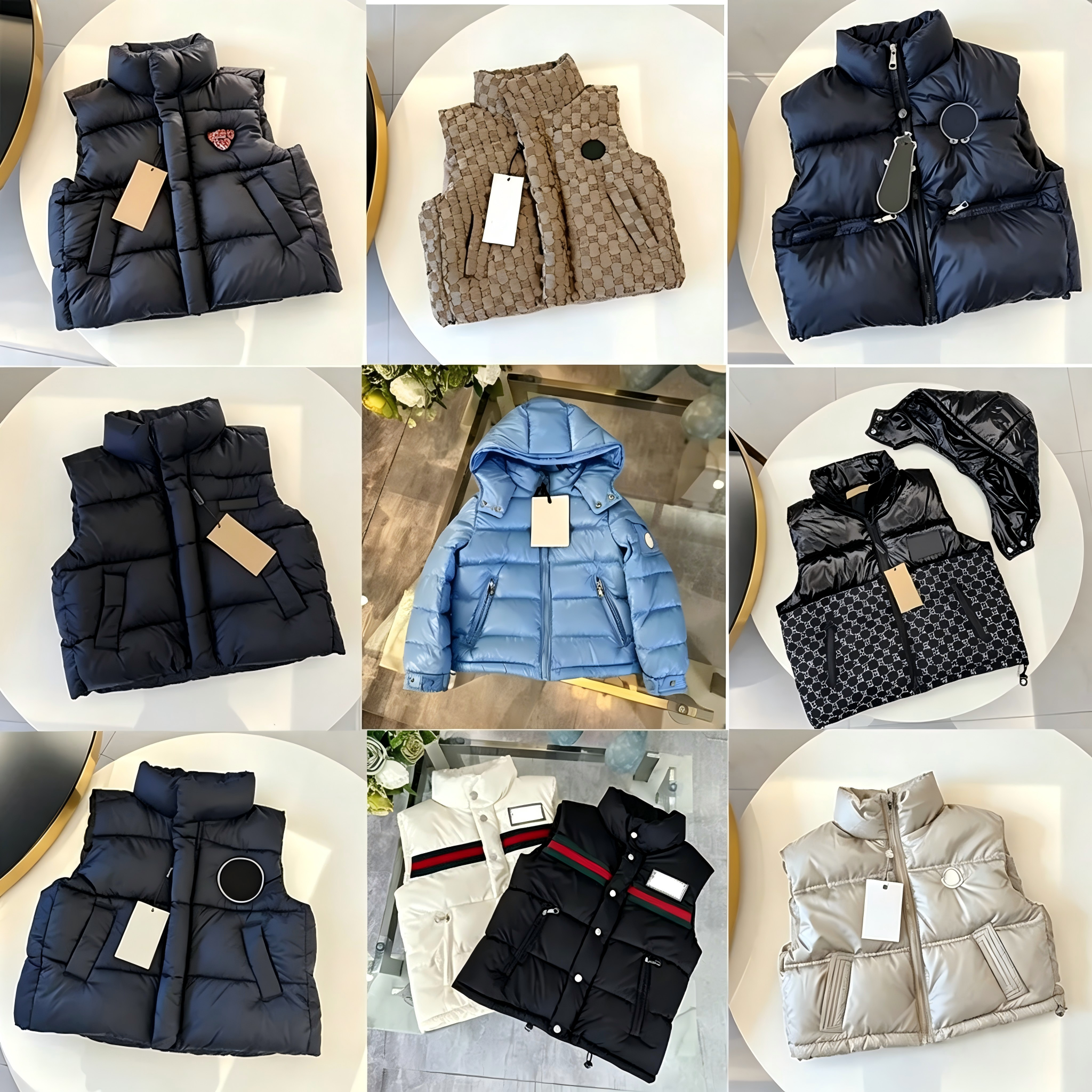 2026 New Luxury Down Coat Boys cologne Girls Designer Winter Kids Jacket Hooded Thick Warm perfume Glossy Outerwear Size 90 160Cm Designer