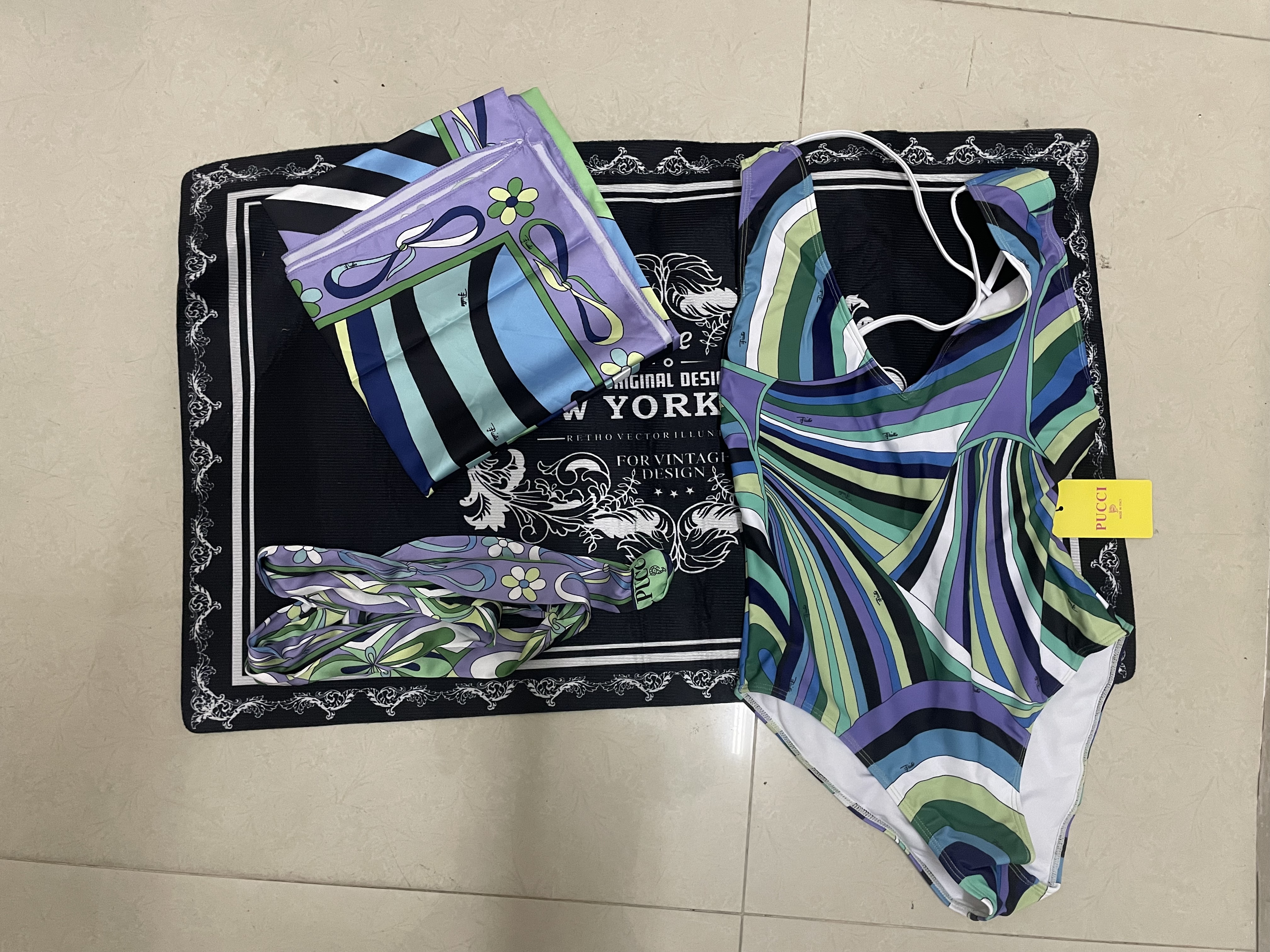 2026 swimsuit Women Swimwear Sexy Hollow swimsuit Swimsuits Scarf Skirt Sexy V Neck Beach Holiday Bathing swimsuits