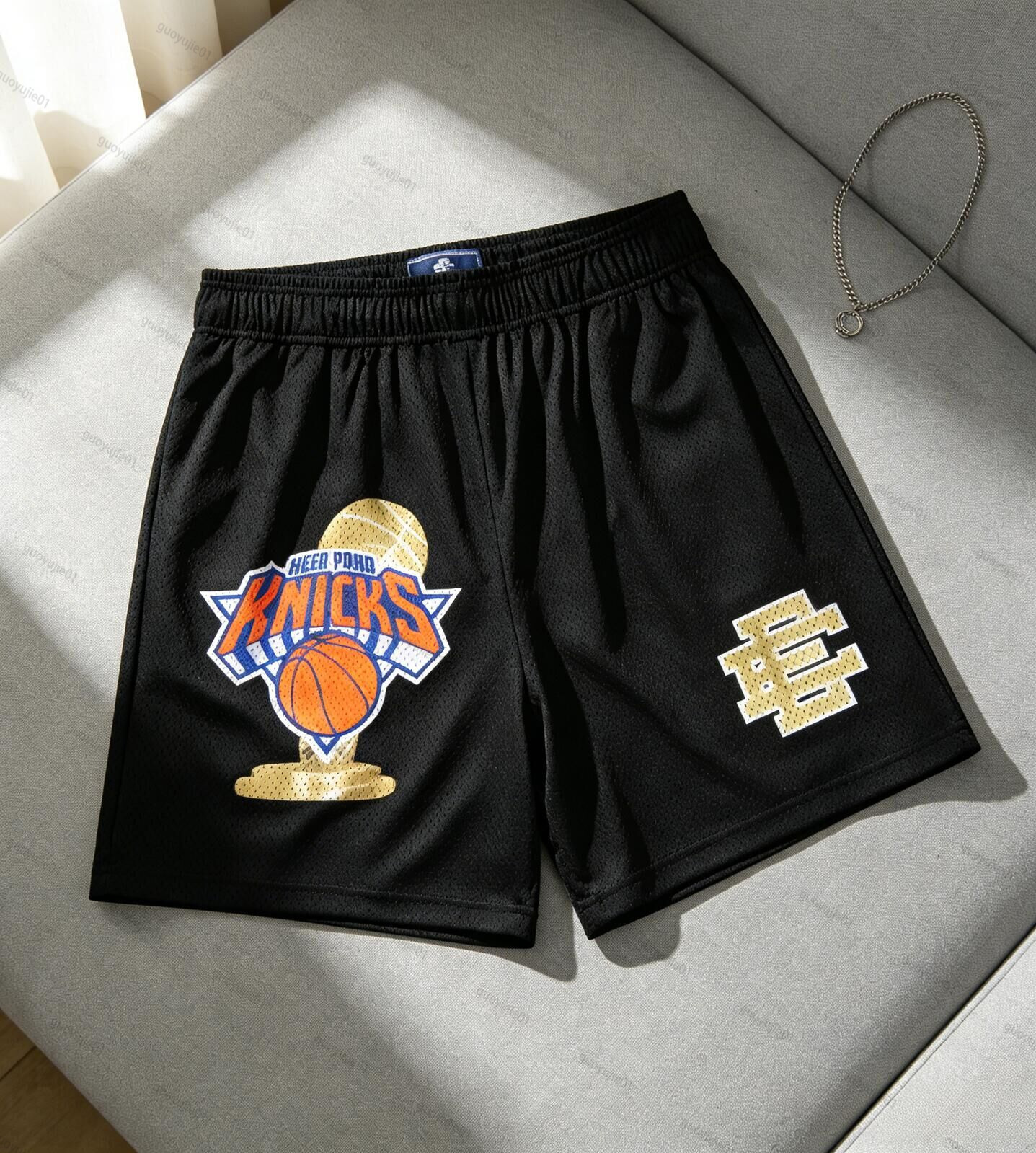 2026 New erics emmanuel shorts Designer Mens Beach Board Fitness Training Shorts Summer Gym Jogging Net Casual Pants Fashionable Men Pant Popular Sh