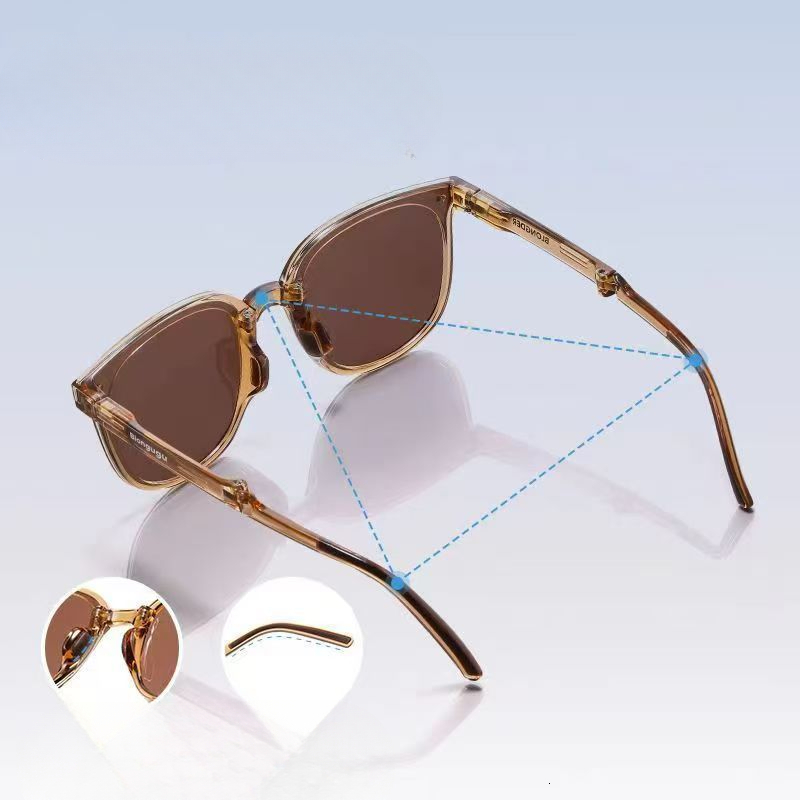 2026 New Luxury Simple High Quality Foldable Popular Polarized Ultra Light TR Anti UV Sunglasses, Hiking, Vacation Travel, Driving Polarized Sunglas