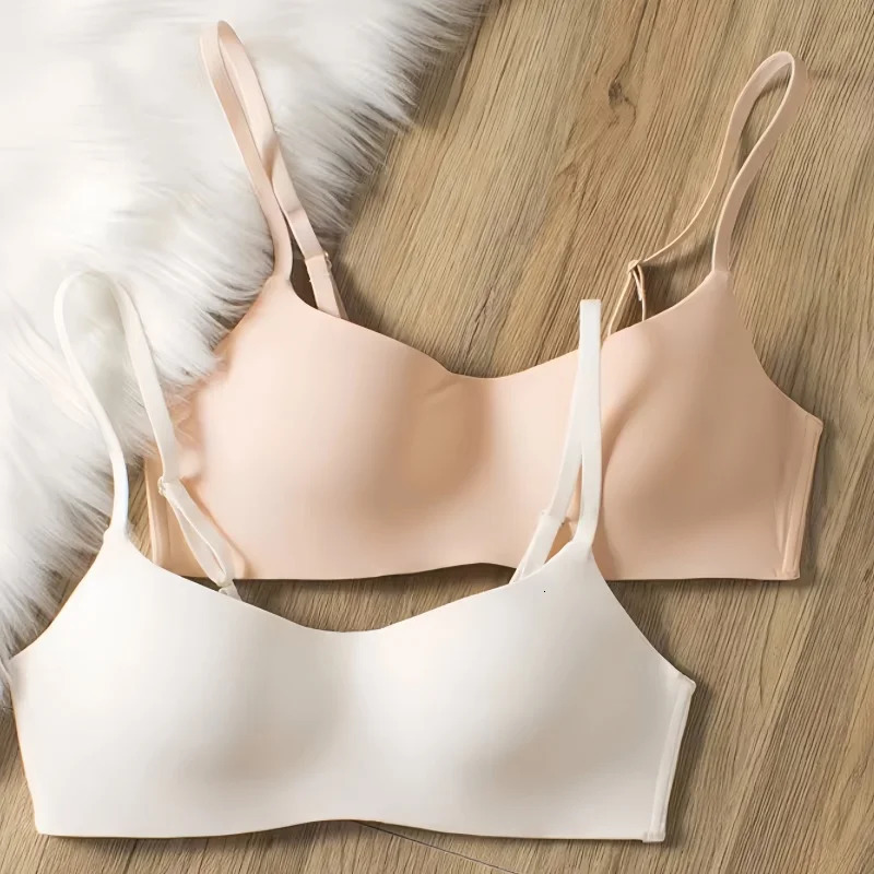 Seamless Bras For Women Small Chest Bralette 1/2 Cup Non-Wire Push-Up Bra Fixed Pad Soft Underwear Sexy Lingerie Intimates S-XL 260623