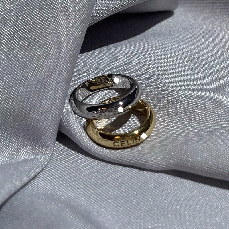 Letter engrave paris Rings 18K Designer Gold Ring Titanium Steel Silver Classic Fashion Never Fade Band rings Luxury Gift Wedding Couple Love Rin A0