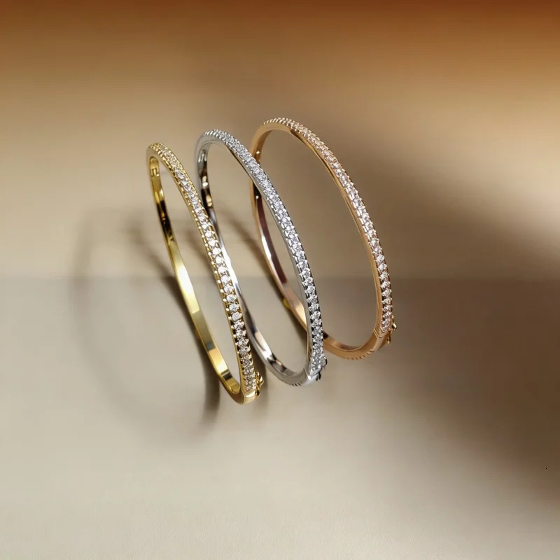 High Quality Fashion Bracelet 925 Sterling Silver Jewelry Womens Set With 5a Zircon Bracelet Party Gift Jewelry 260623