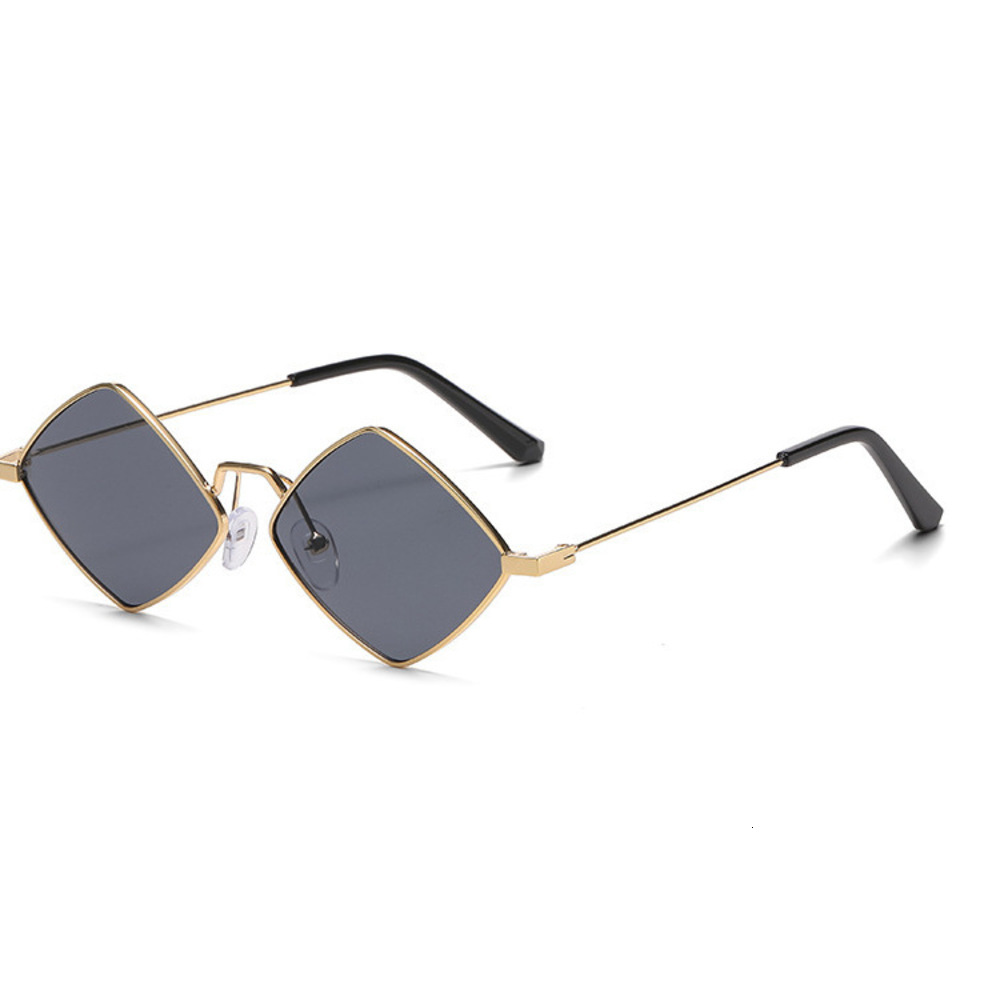 High Street Elite Sunglasse Y2K Tianling Mouse Brand Chic Uv400 New Trendy Personality Frame Metal Sunglasses Hip-Hop Disco Glasses Fashion Retro Di