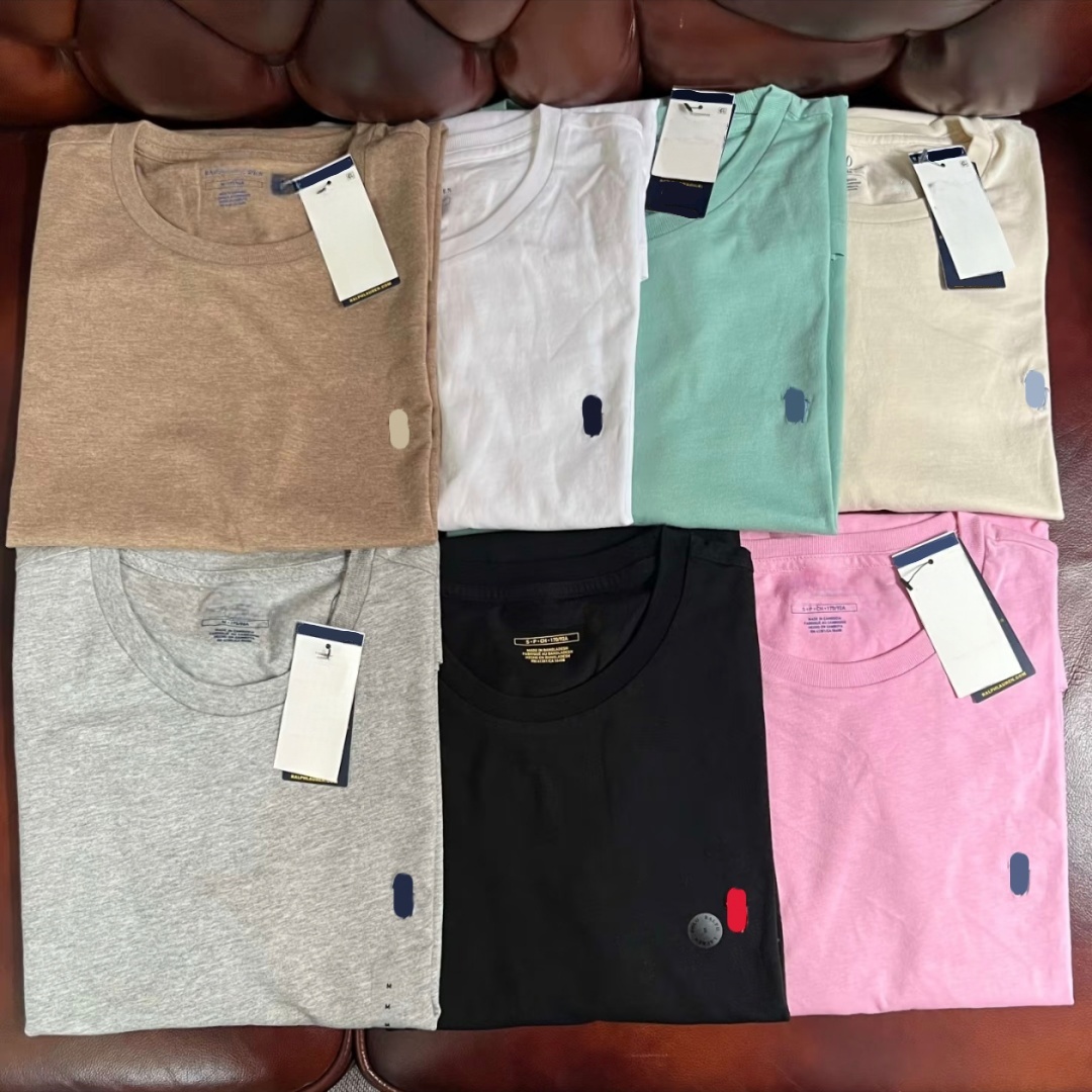 Mens t shirt Designer Women Brand polo Shirts embroidery Luxury t shirts Luxury business casual T-Shirts Summer High quality Pure cotton black white