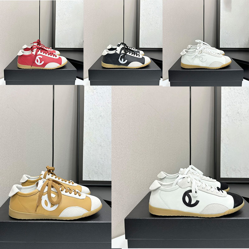 women designer shoes luxury sneakers panda casual shoes genuine leather british tassel closed toe flat casual sneakers outdoor running skate 35-42