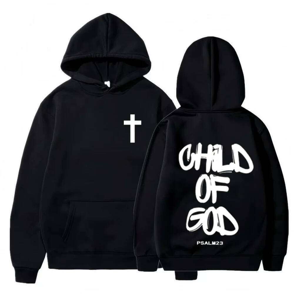 New letter printed spring and autumn men's fashionable casual versatile hooded sweatshirt J260624