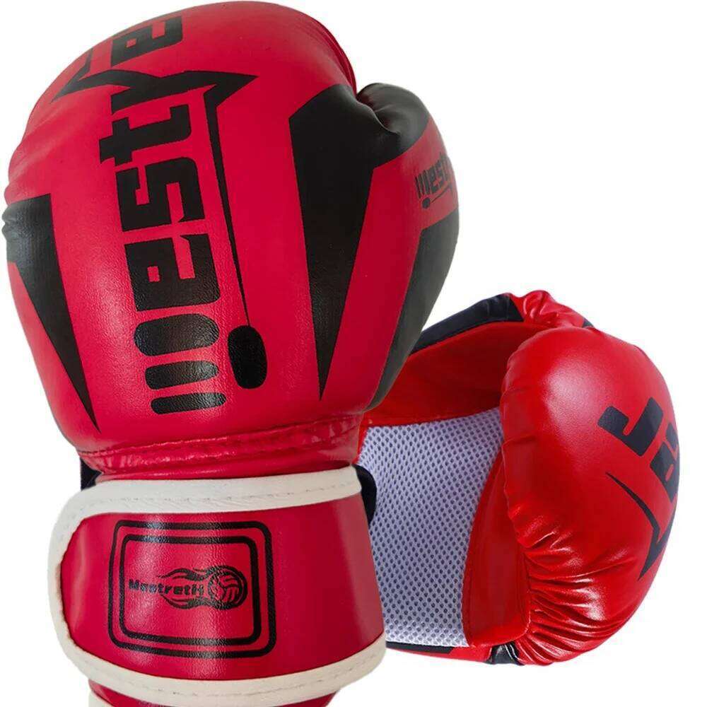 Breathable Kickboxing Comfortable Professional Boxing Punching Training Gloves for Children Adults W260624