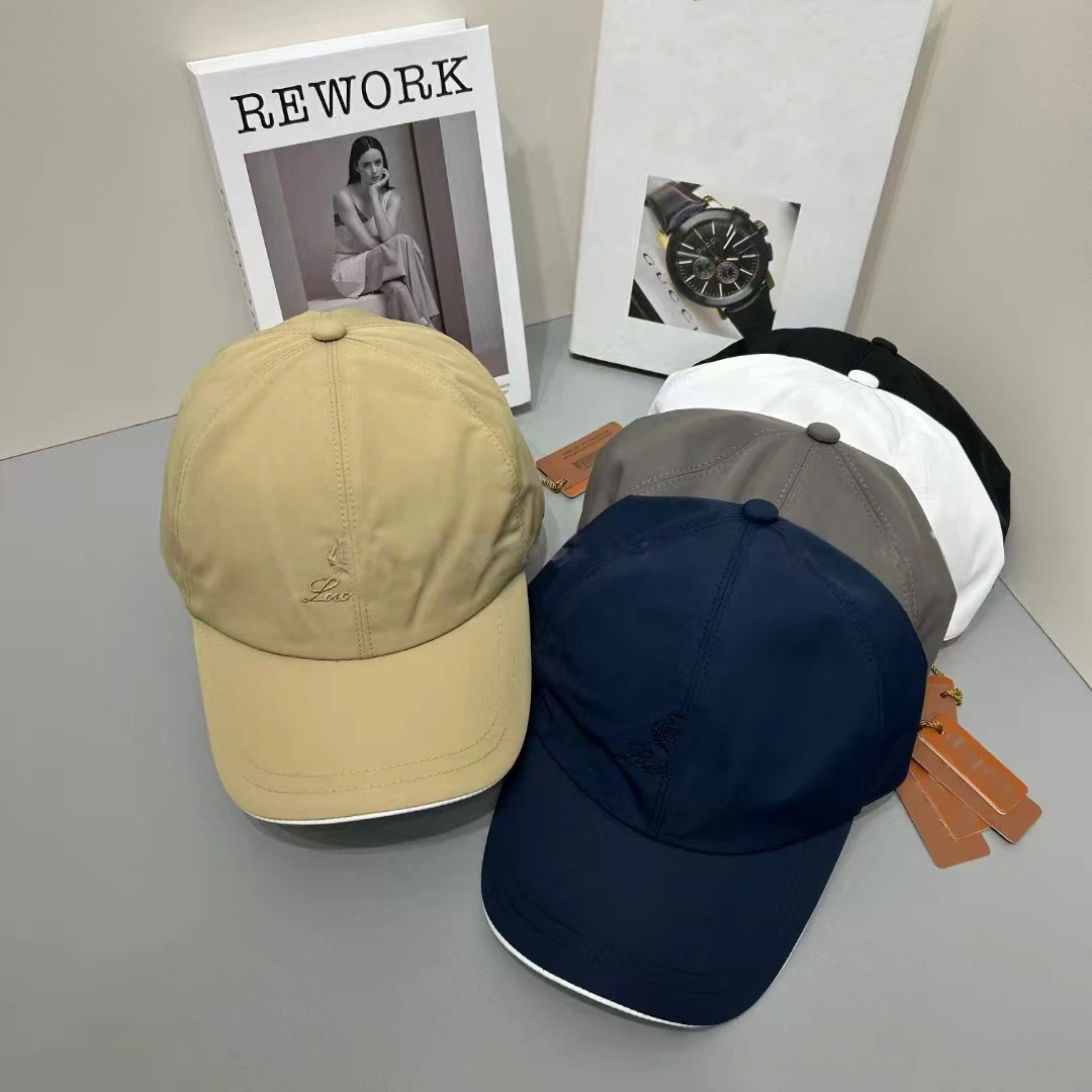 European and American soft top hat new high-quality duckbill cap versatile solid color baseball cap men's and women's sun hats.