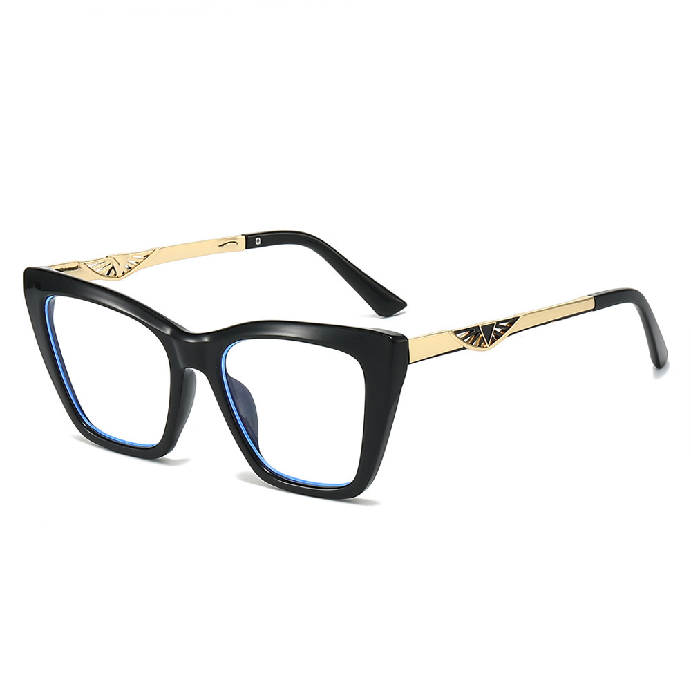 Premium Brand Designer Sunglasses 2025 New Simple Anti-Blue Light Non-Prescription For Women, European And American Internet Celebrity Same Style, N