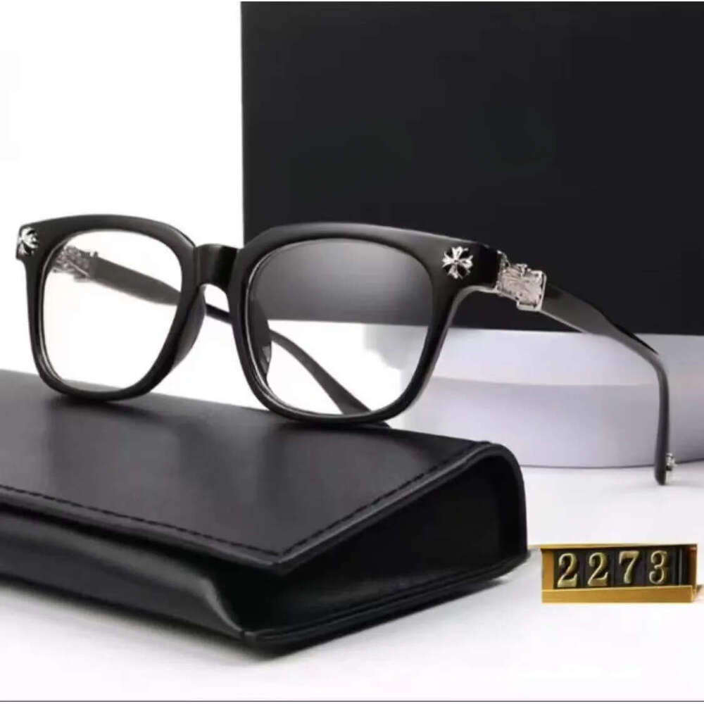 Chrome Cross Luxury Designer Glasses Sunglasses For Women glasses Frames Men Fashion Plate Eyeglass with boxaaa+