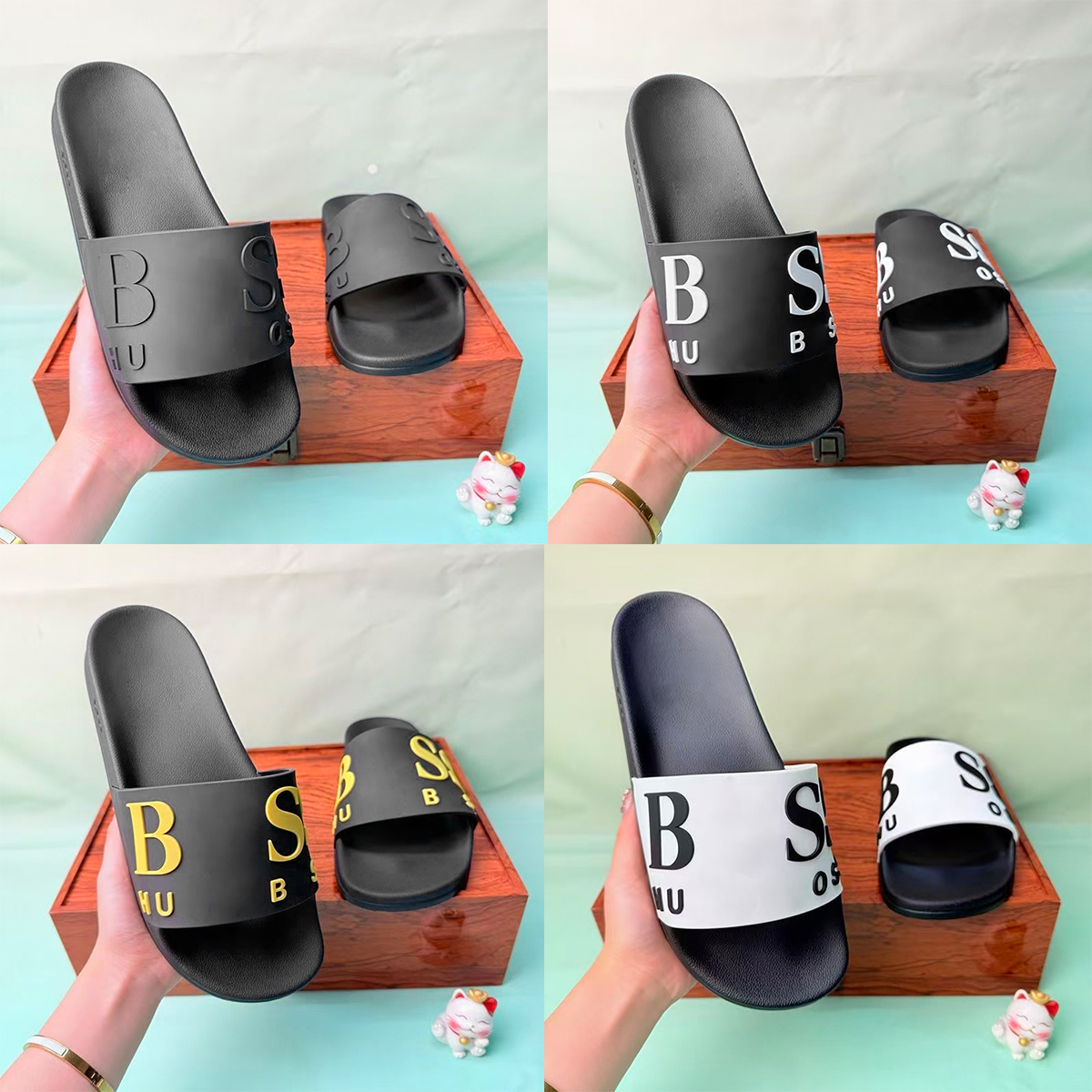 Brand slippers sandals 2026 New 10a Top quality Summer Soft sandal men women slipper luxurys Designer sandale Fashion Beach Flat shoe slide Flip flo